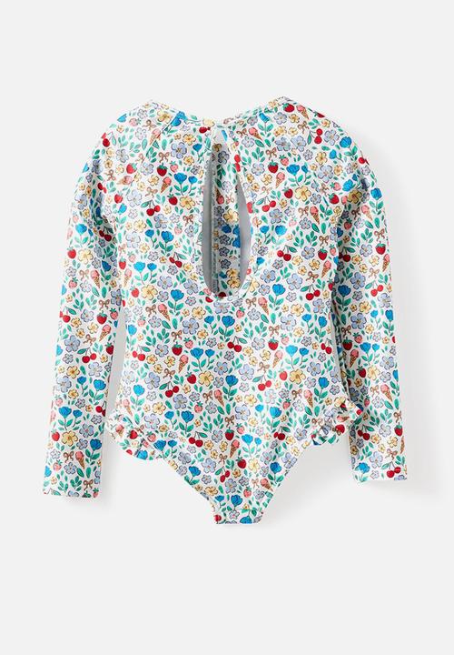 Cotton On - Lydia Low One Piece - Vanilla/Ditsy Daisy
