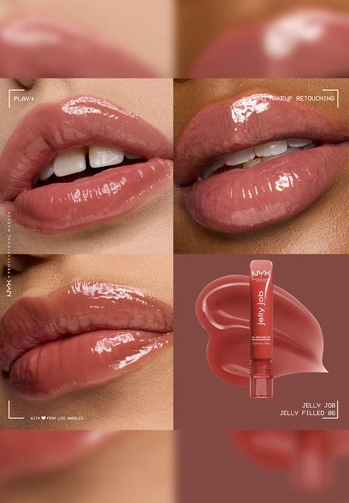NYX Professional Makeup - Jelly Job Lipgloss - Jelly Filled 06