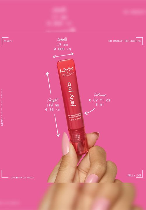 NYX Professional Makeup - Jelly Job Lipgloss - Jelly Jammin 09