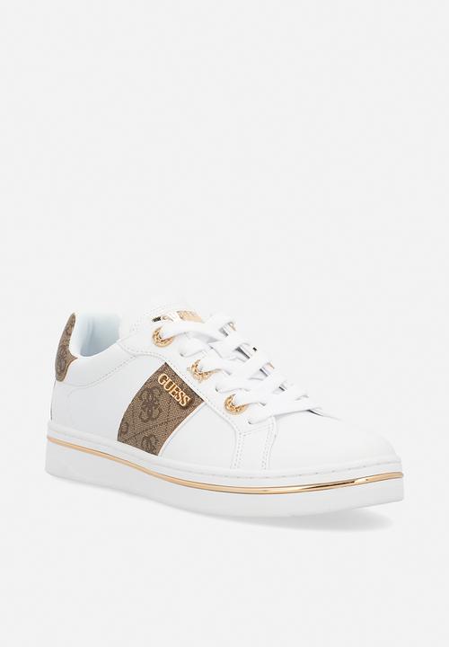 GUESS - Stew sneaker - white/latte2