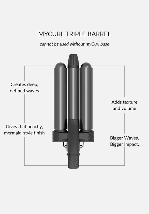 Veaudry - myCurl Interchangeable Triple Barrel