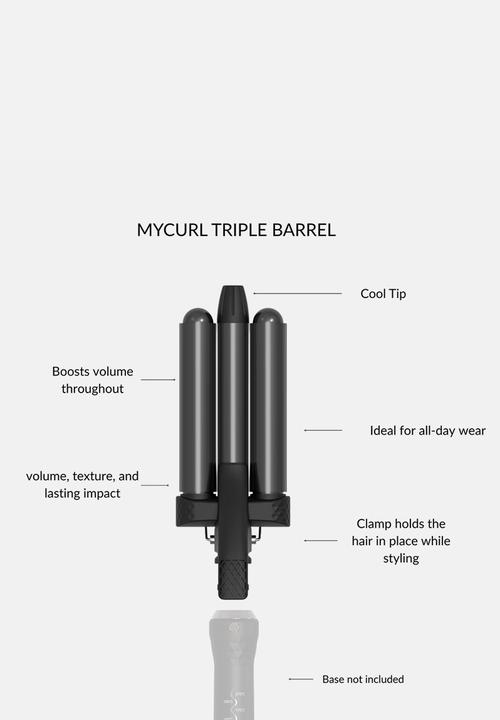 Veaudry - myCurl Interchangeable Triple Barrel