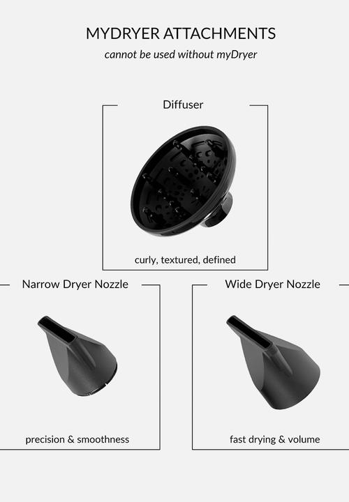 Veaudry - myDryer Compact Hair Dryer - Black
