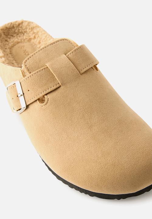 Cotton On - Rex buckle mule - taupe cosy