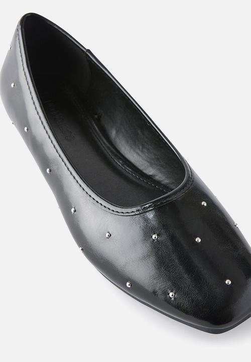 Cotton On - Frankie ballet - black studded