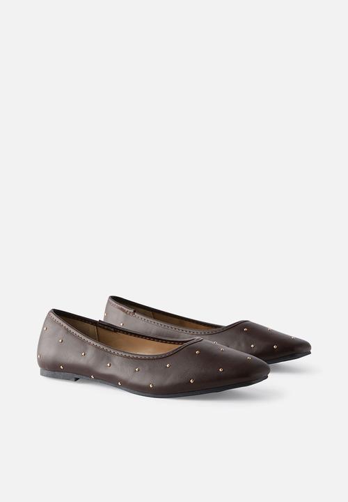 Cotton On - Frankie ballet-ecru choc studd