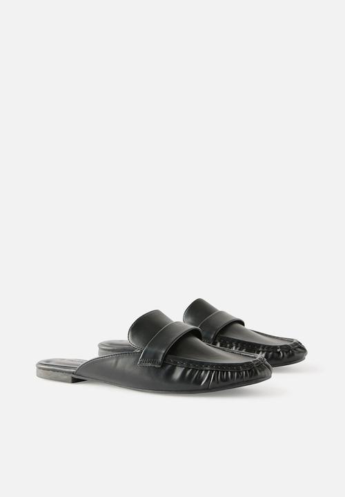 Cotton On - Taylor Loafer Mule - black smooth.