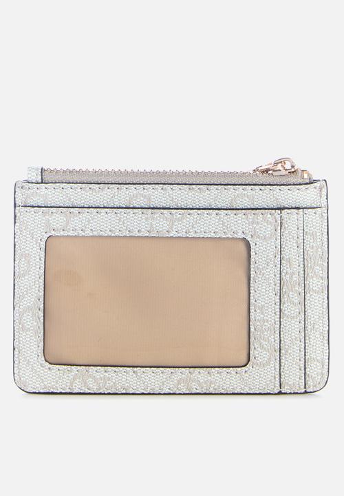 GUESS - Slg Laurel Ii Slg Credit Card Case - Bone