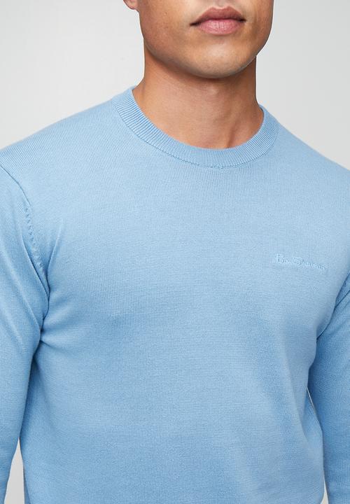 Ben Sherman - Crew Neck knit - Blissful Blue