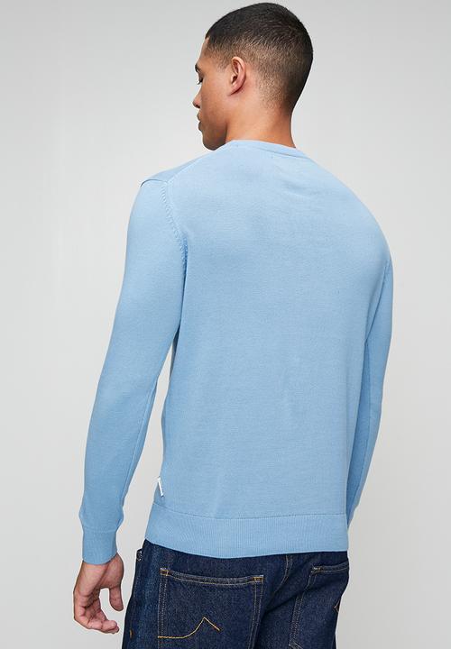 Ben Sherman - Crew Neck knit - Blissful Blue