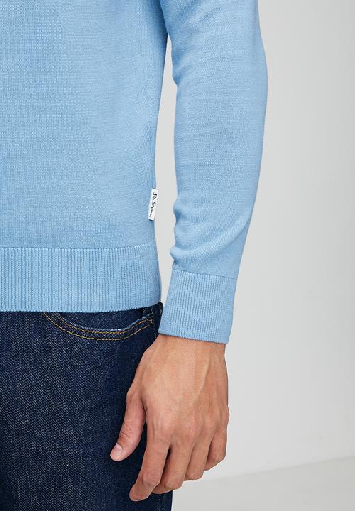 Ben Sherman - Crew Neck knit - Blissful Blue