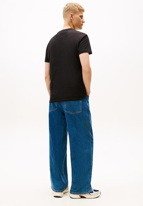 Tommy Hilfiger - Tjm Reg Big Flag Ss Tee Ext - Black