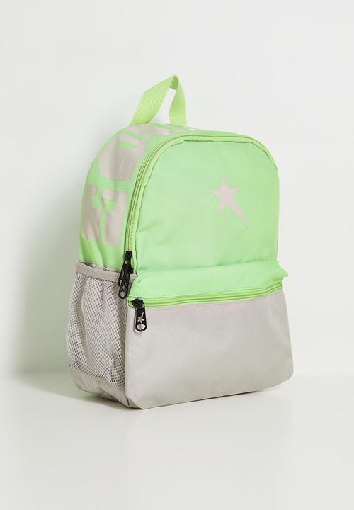 SOVIET - Yuri  e85824 nylon backpack - pastel green/off white