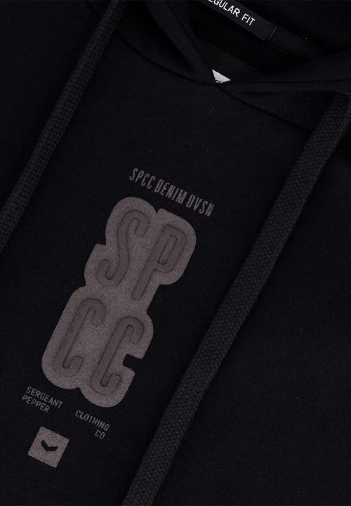 S.P.C.C - Miles Hoodie  - Black