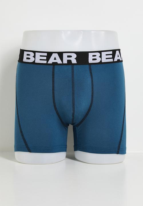 Bear - 3Pk Fashion Bodyshort Blue Multi