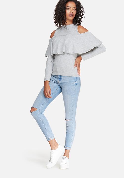 dailyfriday - Ruffle knit top