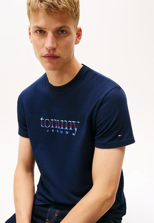 Tommy Hilfiger - Tjm Slim Entry Dna Ss T Ext - Dark Night Navy