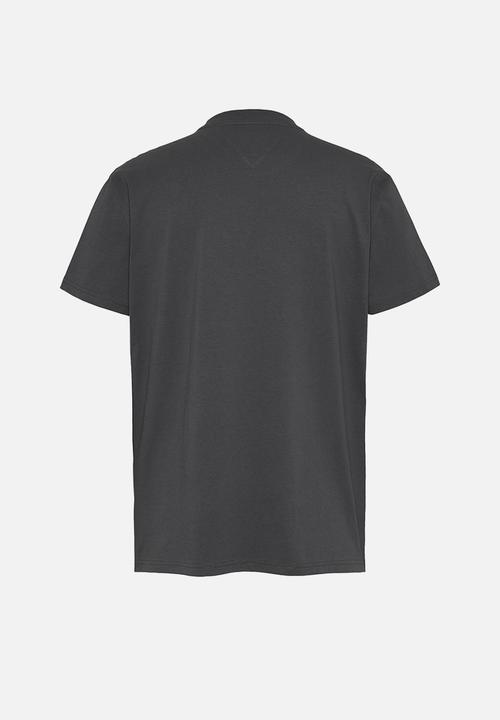 Tommy Hilfiger - Tjm Reg Linear Logo Tee Ext - Washed Black