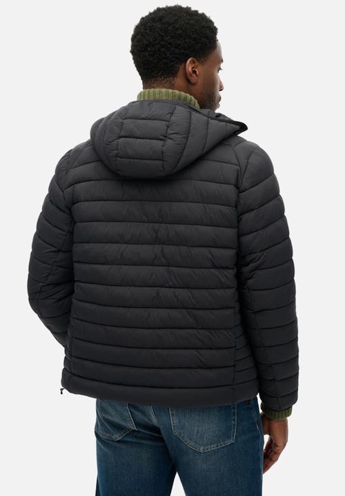 Superdry. - HOODED FUJI LITE JACKET - ECLIPSE NAVY