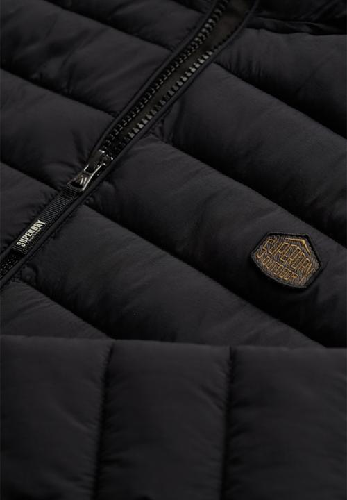 Superdry. - HOODED FUJI LITE JACKET - ECLIPSE NAVY