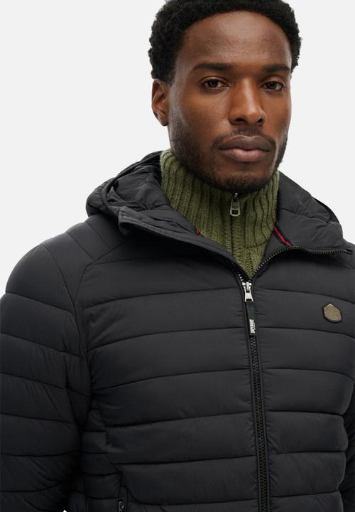 Superdry. - HOODED FUJI LITE JACKET - ECLIPSE NAVY
