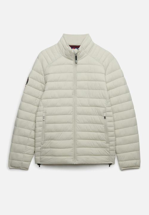 Superdry. - FUJI LITE PADDED JACKET  - Light Stone Beige