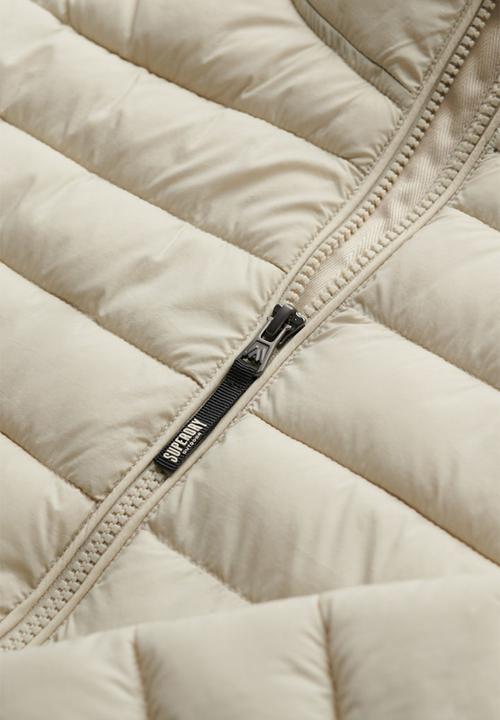 Superdry. - FUJI LITE PADDED JACKET  - Light Stone Beige