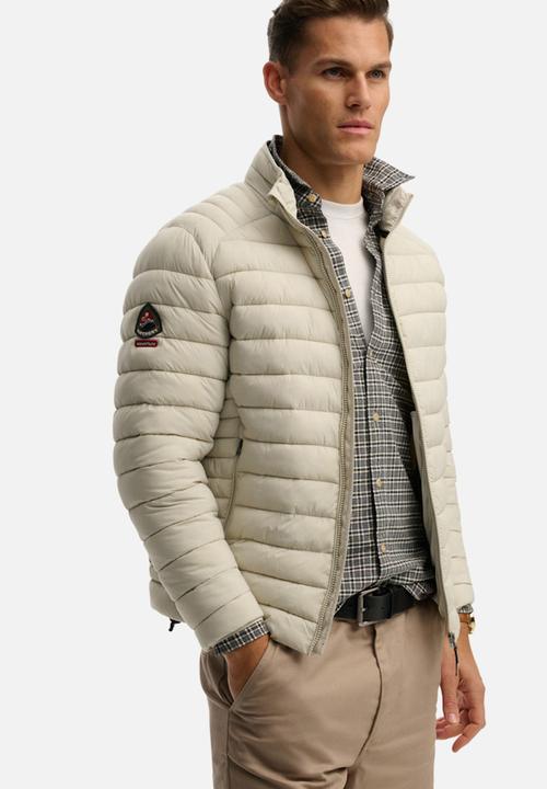 Superdry. - FUJI LITE PADDED JACKET  - Light Stone Beige