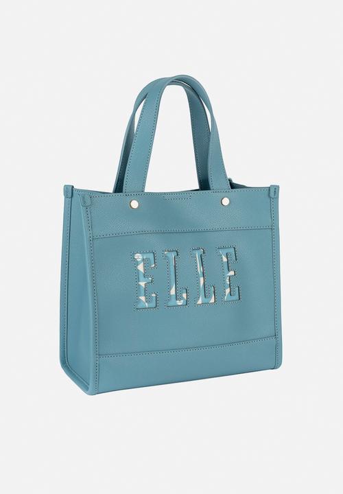 Elle - Cut Out Small Shopper - Blue