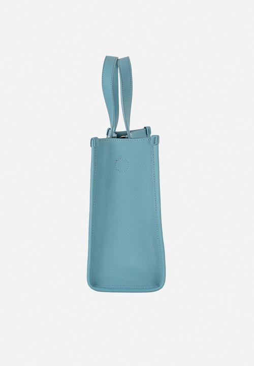 Elle - Cut Out Small Shopper - Blue