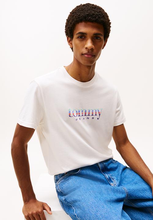 Tommy Hilfiger - Tjm Slim Entry Dna Ss T Ext - Ancient White
