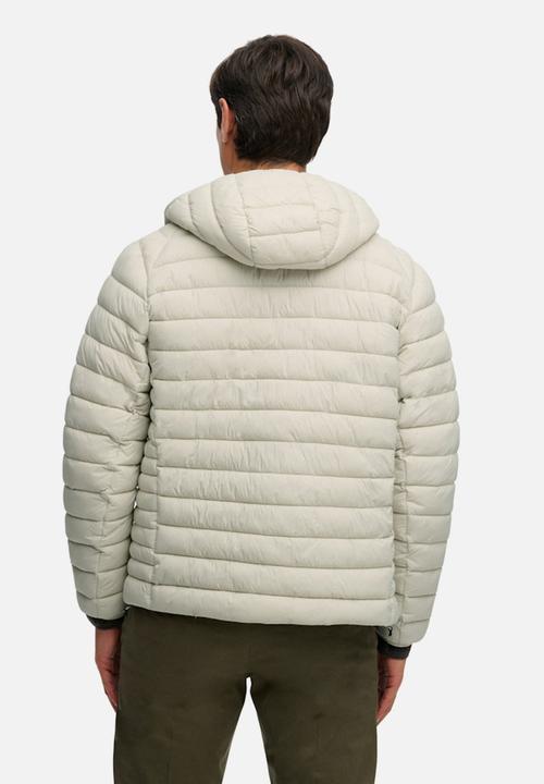 Superdry. - HOODED FUJI LITE JACKET  - Light Stone Beige