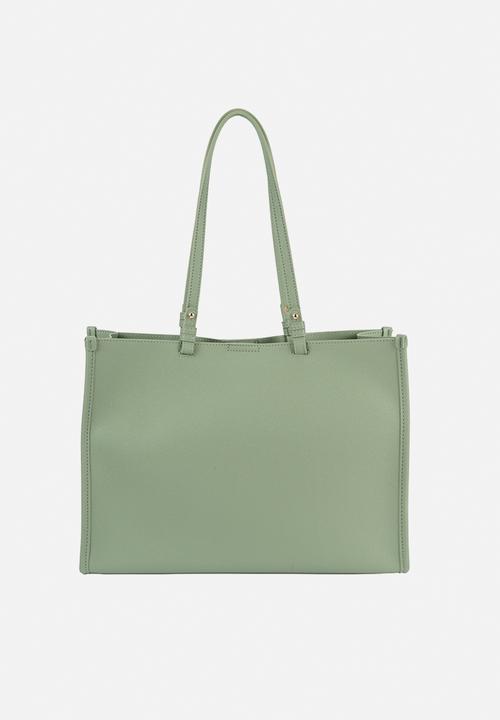 Elle - Cut Out Tote - Green