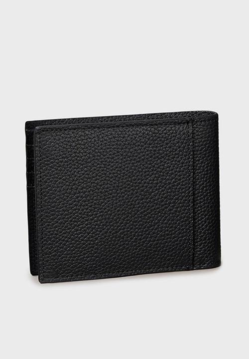 Calvin Klein - Foil Emboss Ew Bill Fold - Black