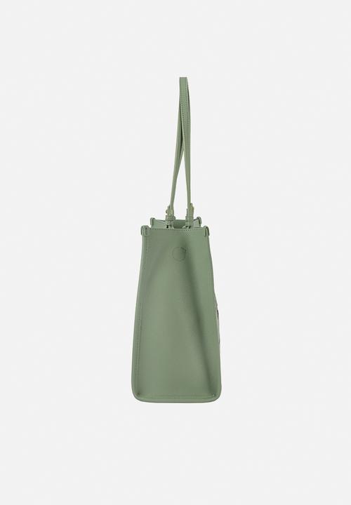 Elle - Cut Out Tote - Green
