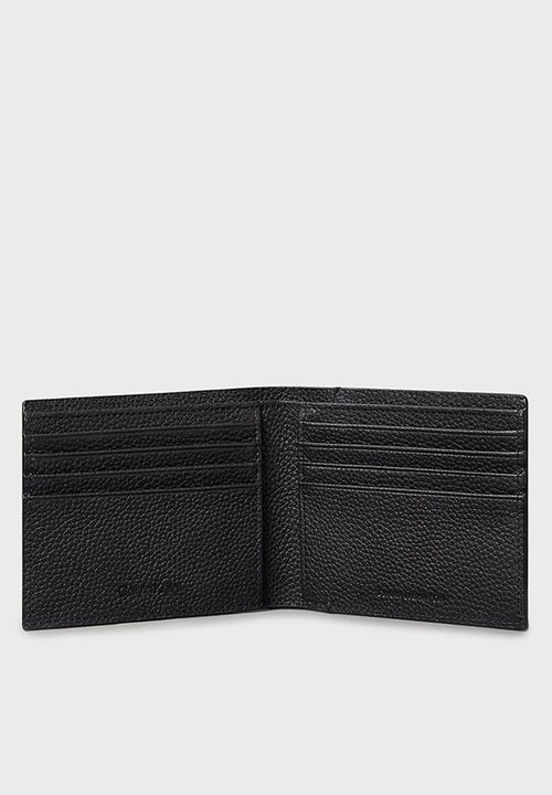 Calvin Klein - Foil Emboss Ew Bill Fold - Black