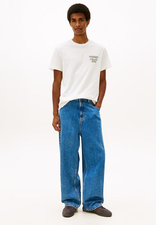 Tommy Hilfiger - Tjm Slim Entry Bills Ss Tee - Ecru