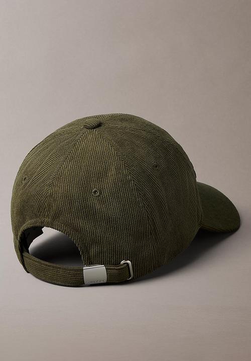 Calvin Klein - Corduroy Graphic Baseball Cap - Medieval Forest