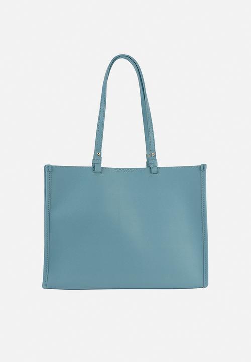 Elle - Cut Out Tote - Blue