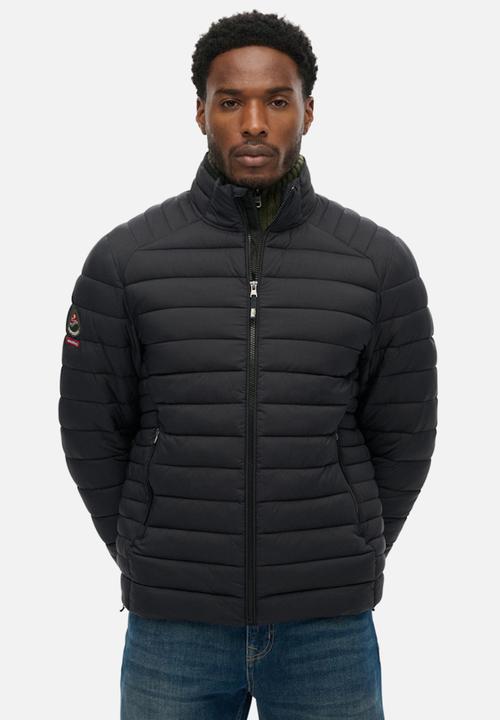 Superdry. - FUJI LITE PADDED JACKET  - Black