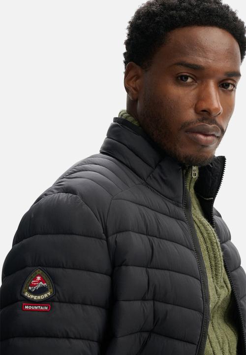 Superdry. - FUJI LITE PADDED JACKET  - Black
