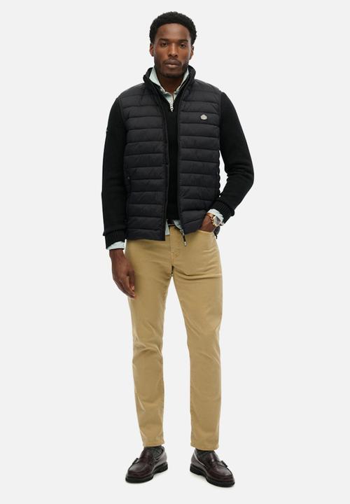Superdry. - FUJI LITE PADDED GILET  - Black