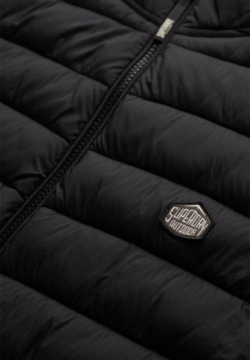 Superdry. - FUJI LITE PADDED GILET  - Black