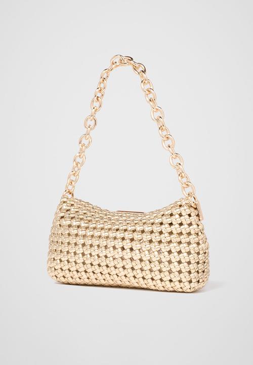 Forever New - Teagan Weave Chain Bag In Gold