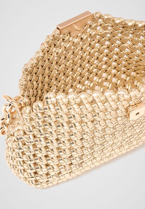 Forever New - Teagan Weave Chain Bag In Gold