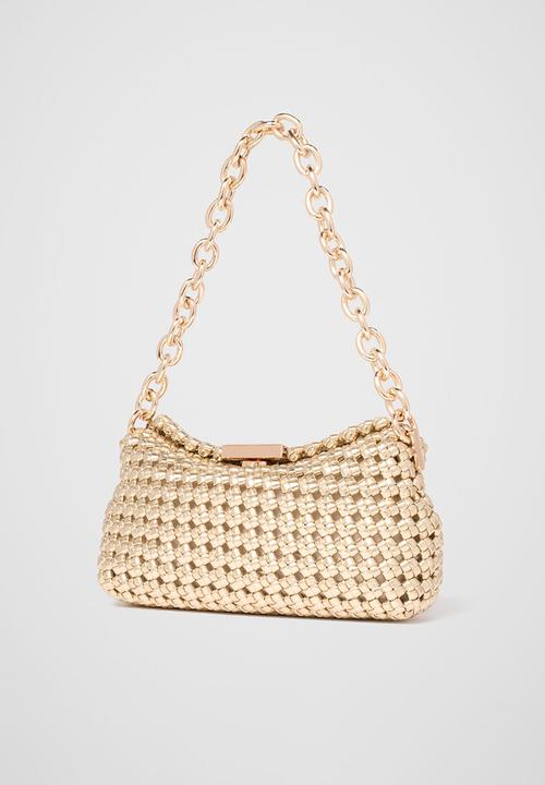 Forever New - Teagan Weave Chain Bag In Gold