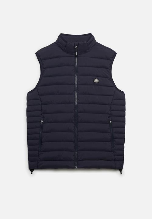 Superdry. - FUJI LITE PADDED GILET  - ECLIPSE NAVY