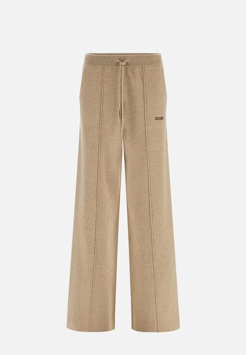 GUESS - Ursula Pants Swtr - Sand Tan Melange