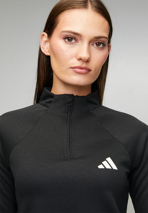 adidas Performance - Tr-Es 1/4Zip W S26 - Black