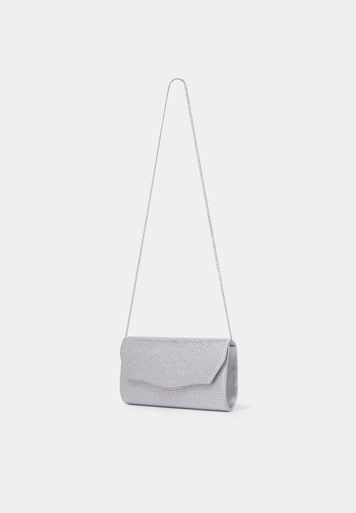 Forever New - Hillary Heatfix Clutch In Silver
